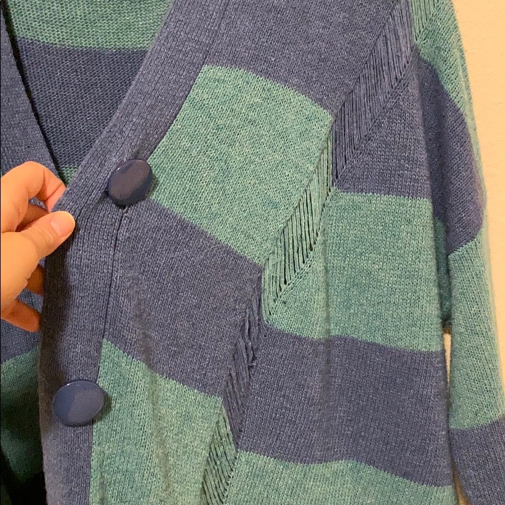 Color Block Cardigan - Picture 3 of 5